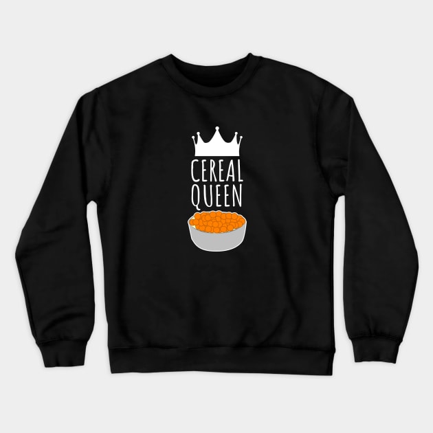 Cereal Queen Crewneck Sweatshirt by LunaMay